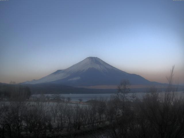 山中湖からの富士山