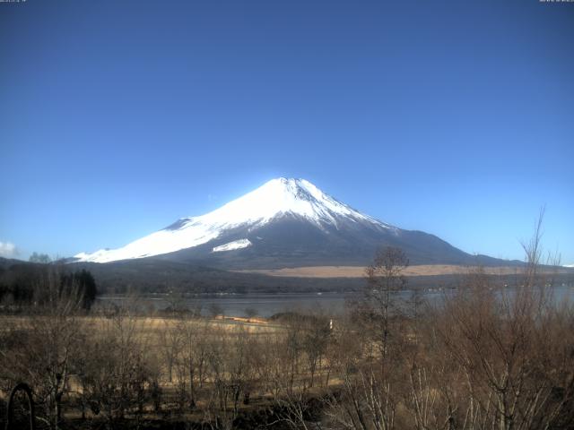 山中湖からの富士山