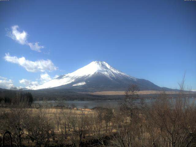 山中湖からの富士山