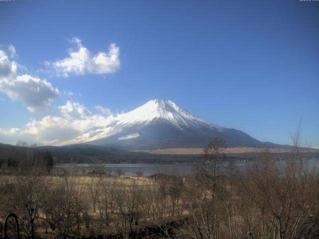 山中湖からの富士山