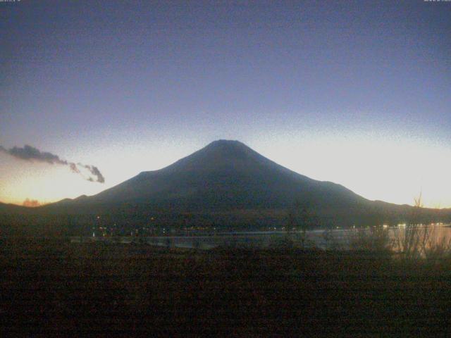 山中湖からの富士山