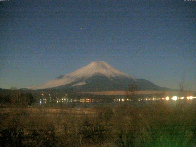 山中湖からの富士山