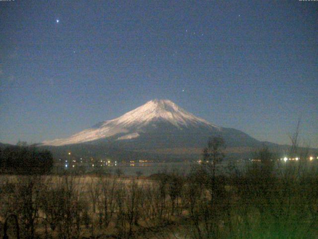 山中湖からの富士山