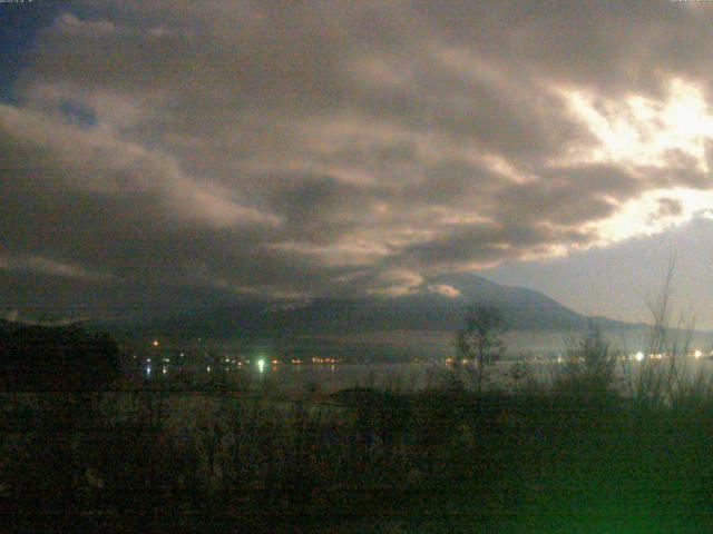 山中湖からの富士山