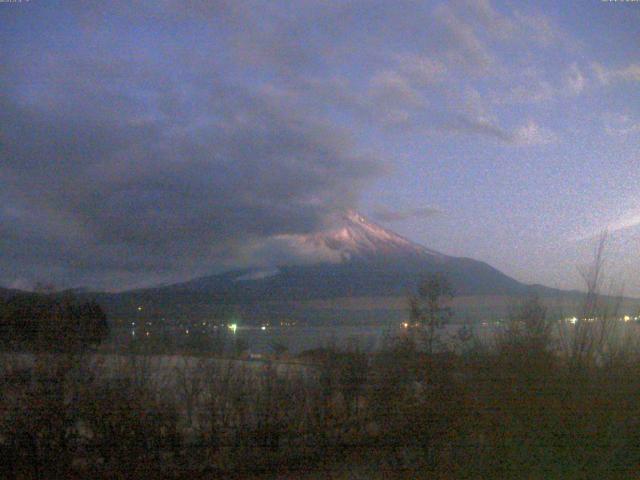 山中湖からの富士山
