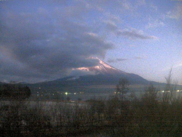山中湖からの富士山