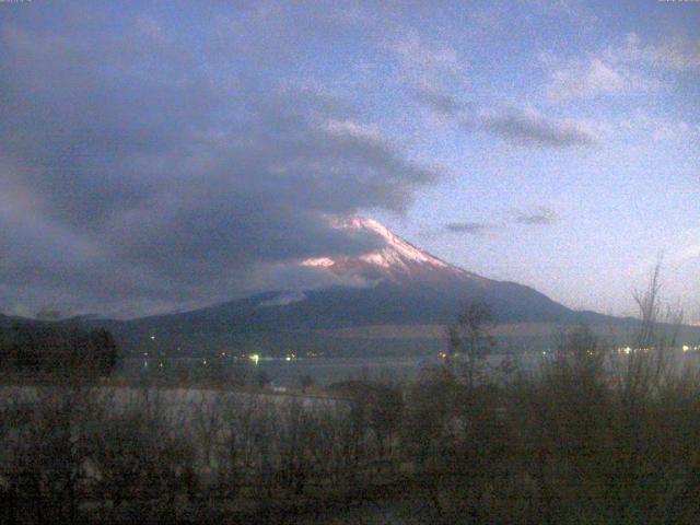 山中湖からの富士山