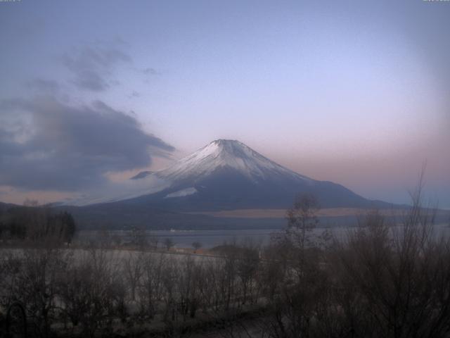 山中湖からの富士山