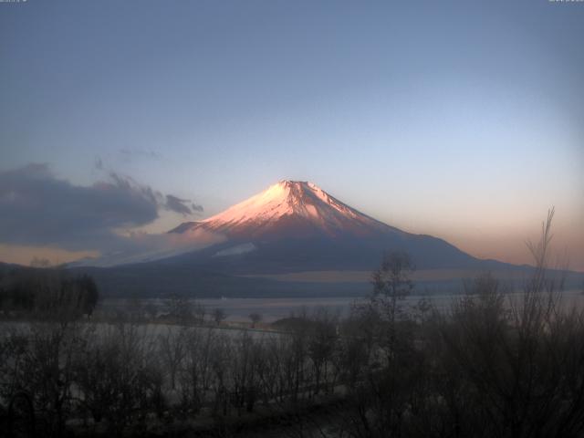 山中湖からの富士山