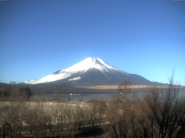 山中湖からの富士山