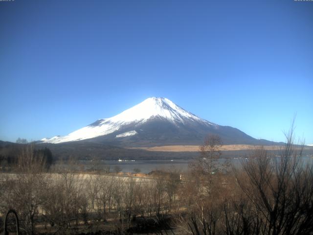 山中湖からの富士山