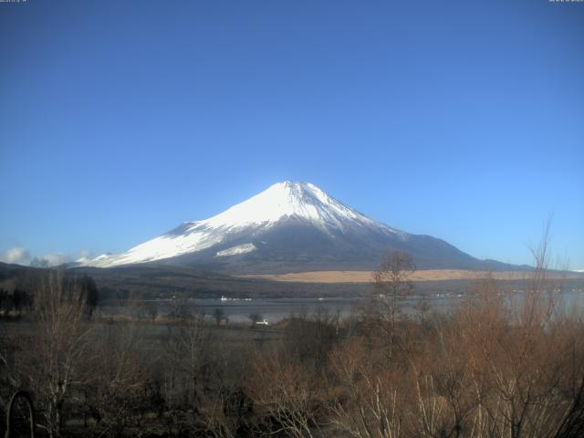 山中湖からの富士山