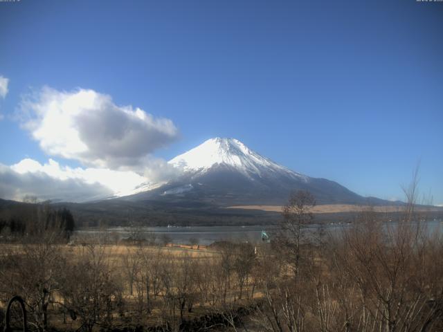 山中湖からの富士山