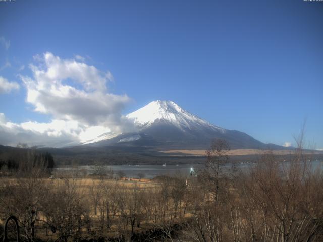 山中湖からの富士山