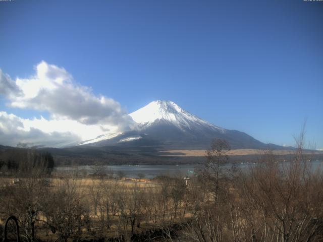 山中湖からの富士山