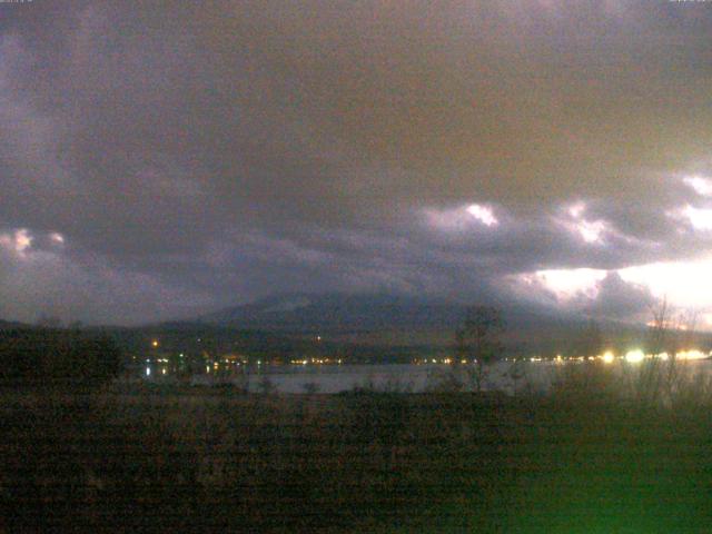 山中湖からの富士山