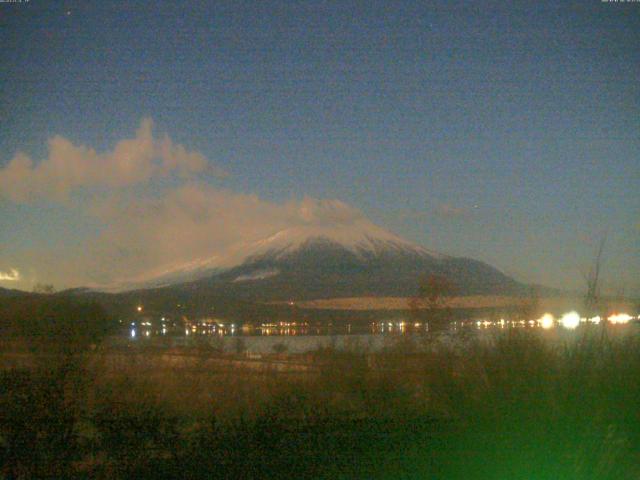 山中湖からの富士山