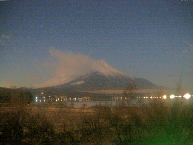 山中湖からの富士山