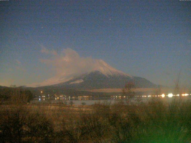 山中湖からの富士山