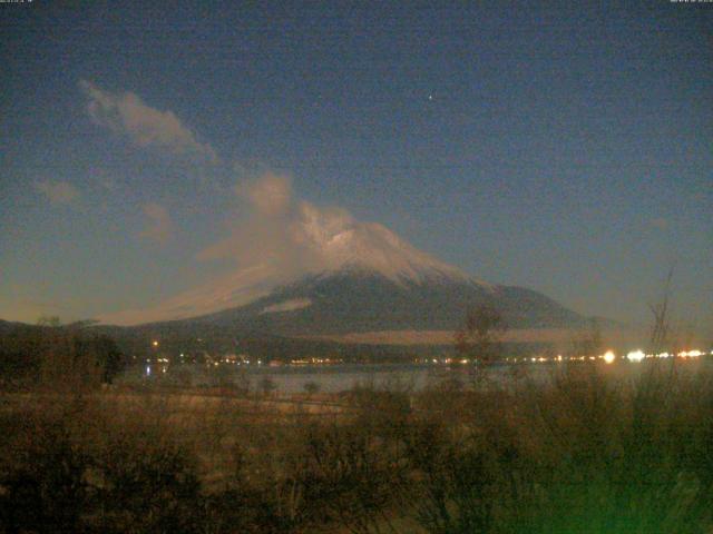 山中湖からの富士山