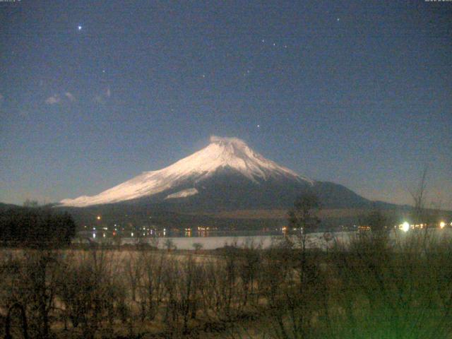 山中湖からの富士山