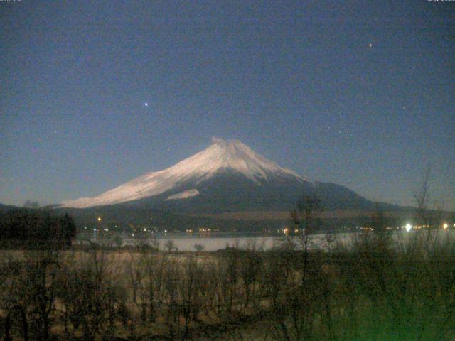 山中湖からの富士山