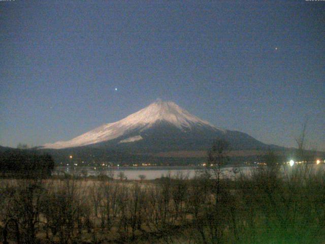 山中湖からの富士山