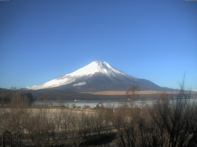 山中湖からの富士山
