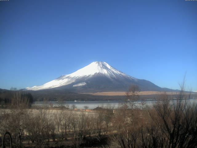 山中湖からの富士山