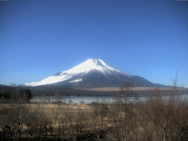 山中湖からの富士山