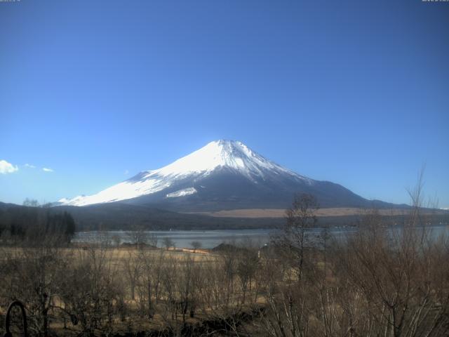山中湖からの富士山