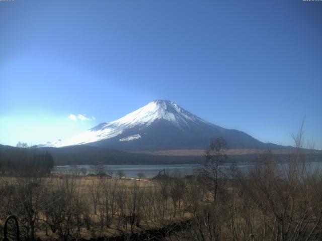 山中湖からの富士山