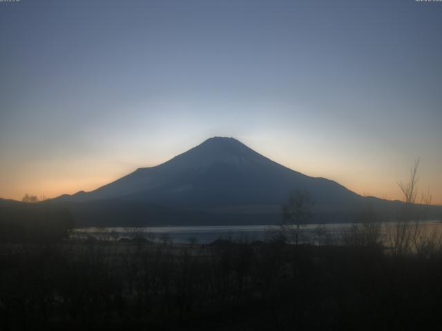 山中湖からの富士山