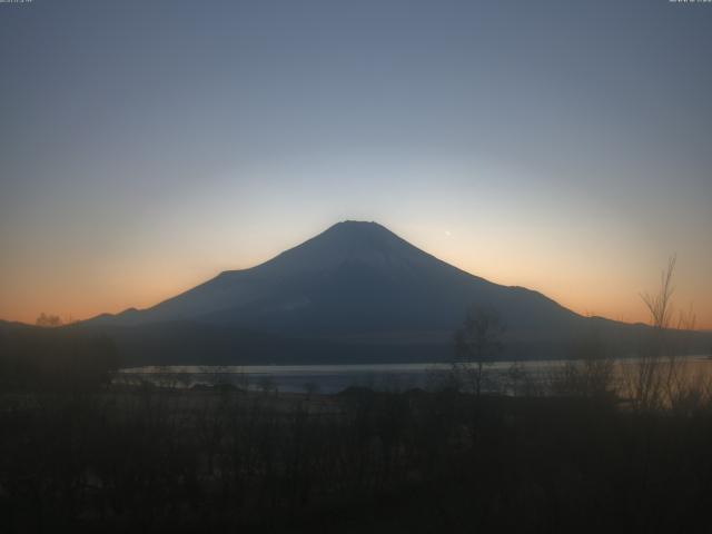 山中湖からの富士山