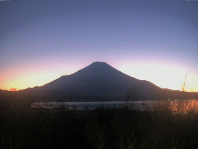 山中湖からの富士山