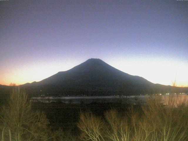 山中湖からの富士山
