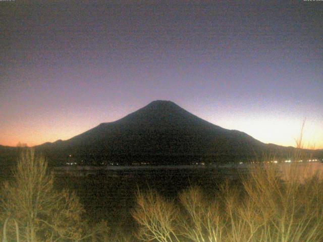 山中湖からの富士山