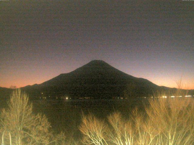 山中湖からの富士山