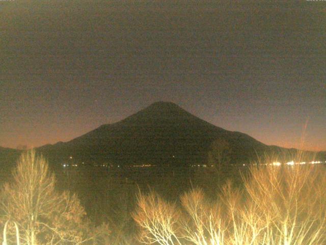 山中湖からの富士山