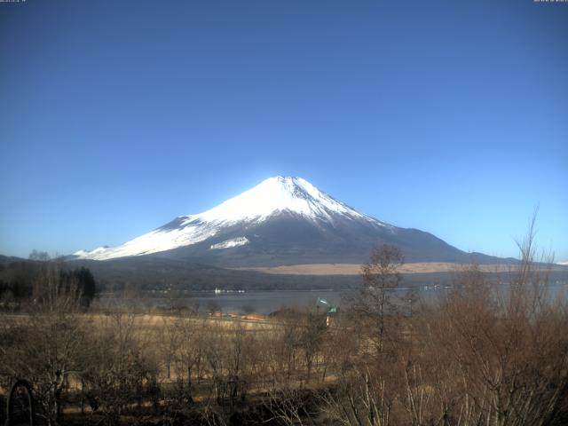 山中湖からの富士山