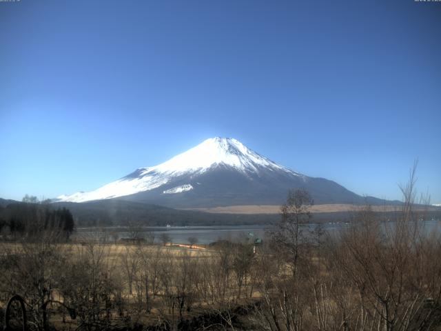 山中湖からの富士山