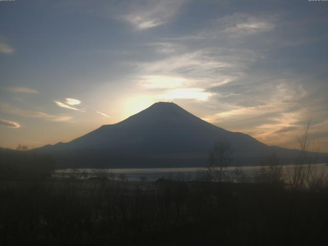 山中湖からの富士山