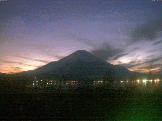 山中湖からの富士山