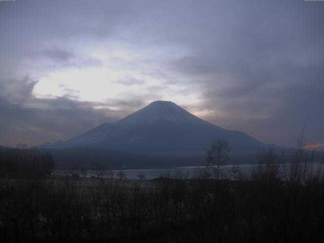 山中湖からの富士山
