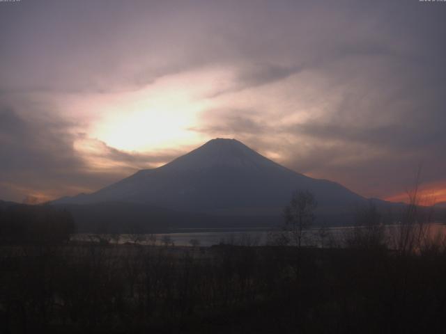 山中湖からの富士山