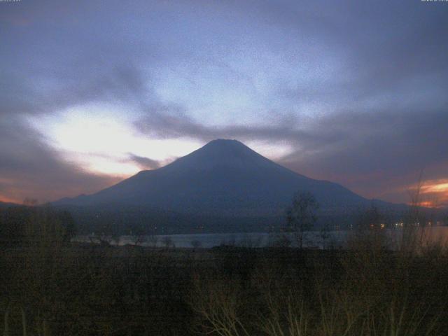 山中湖からの富士山