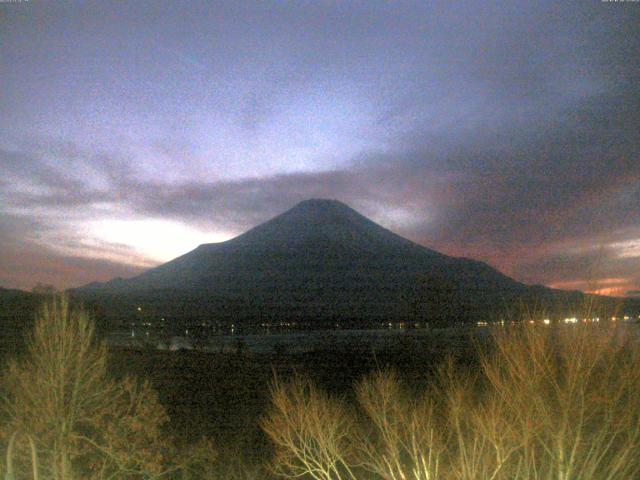 山中湖からの富士山