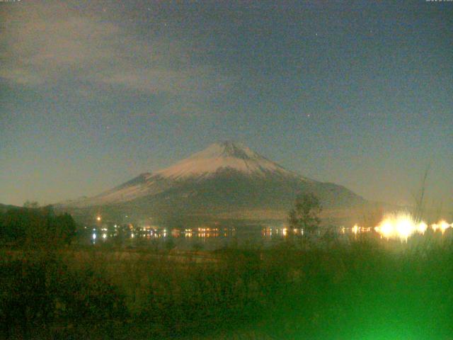 山中湖からの富士山