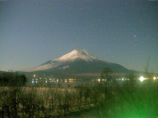 山中湖からの富士山