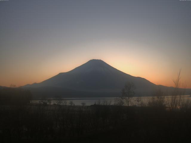 山中湖からの富士山